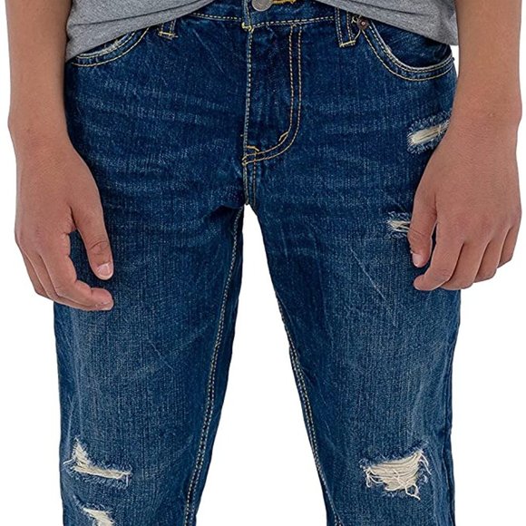 Levi's Big Boys 502 Regular Taper Jeans Pants, Valencia, Reg 16 - Picture 1 of 7